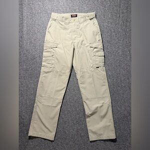 Tru Spec Tactical Cargo Pants mens tag 32x34 (fit 32x32) tan beige utility work